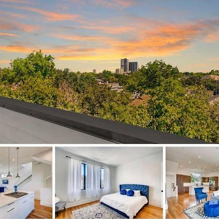 4 Story Home Mins To Downtown Houston With City Views Exterior foto
