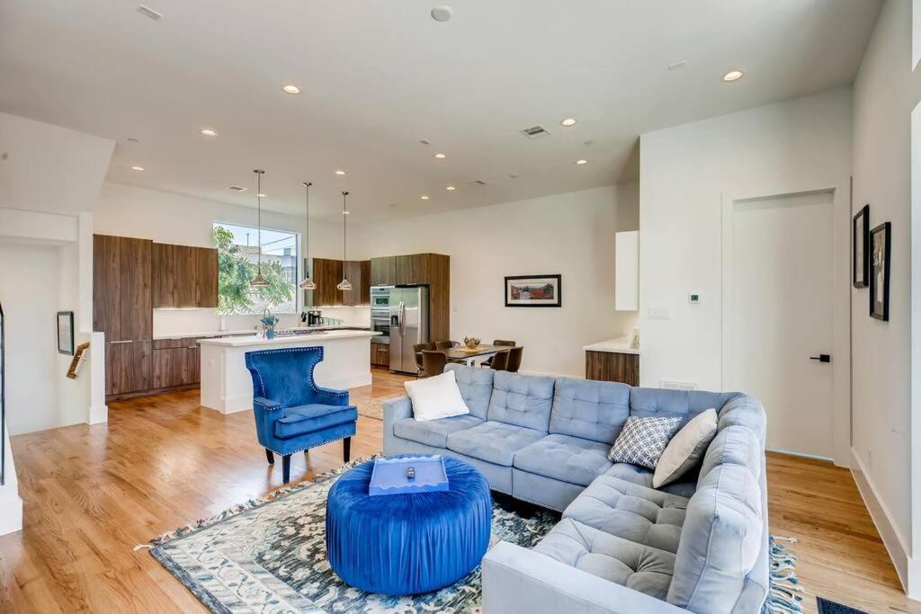 4 Story Home Mins To Downtown Houston With City Views Exterior foto
